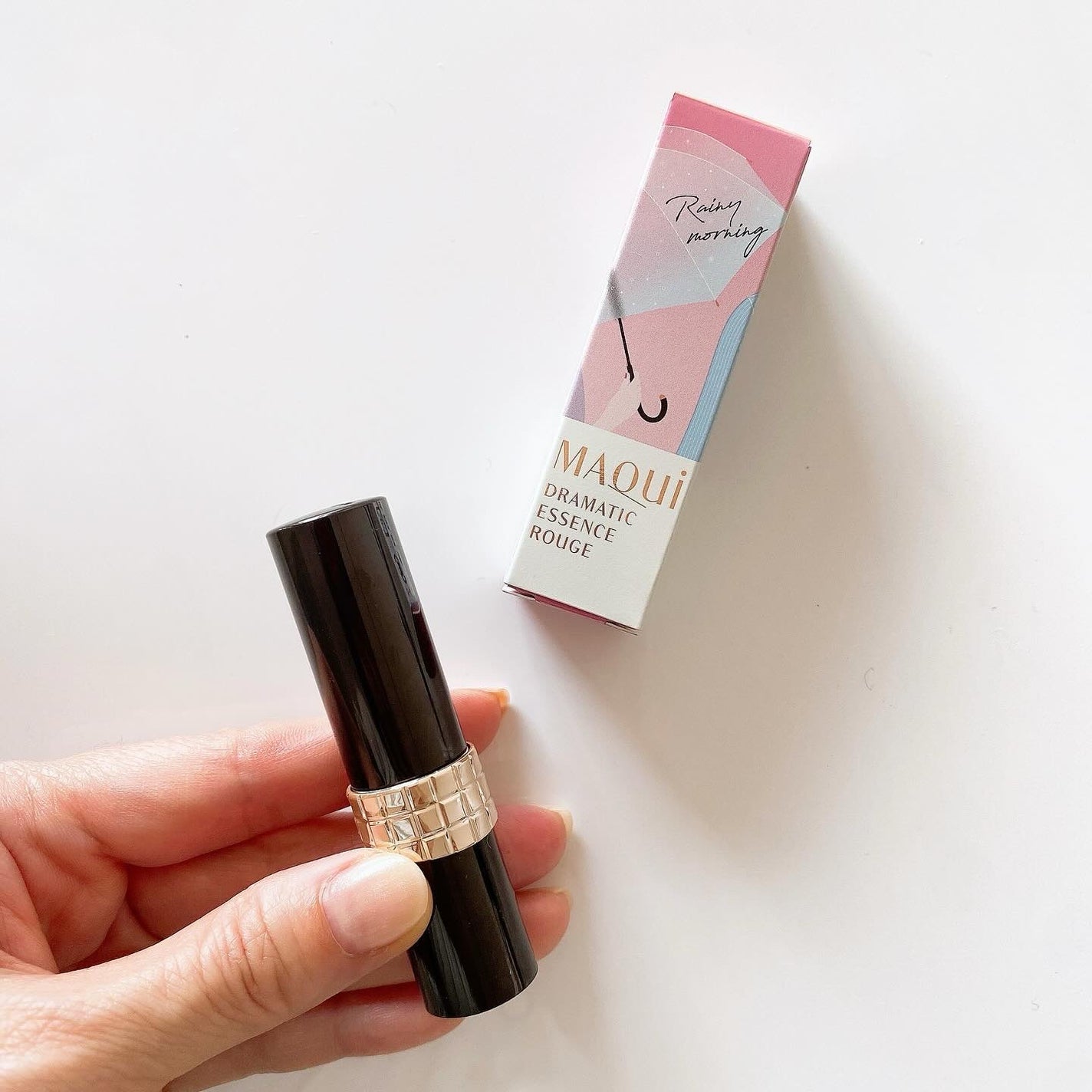 ドラマティックエッセンスルージュ/マキアージュ/口紅を使ったクチコミ(3枚目)