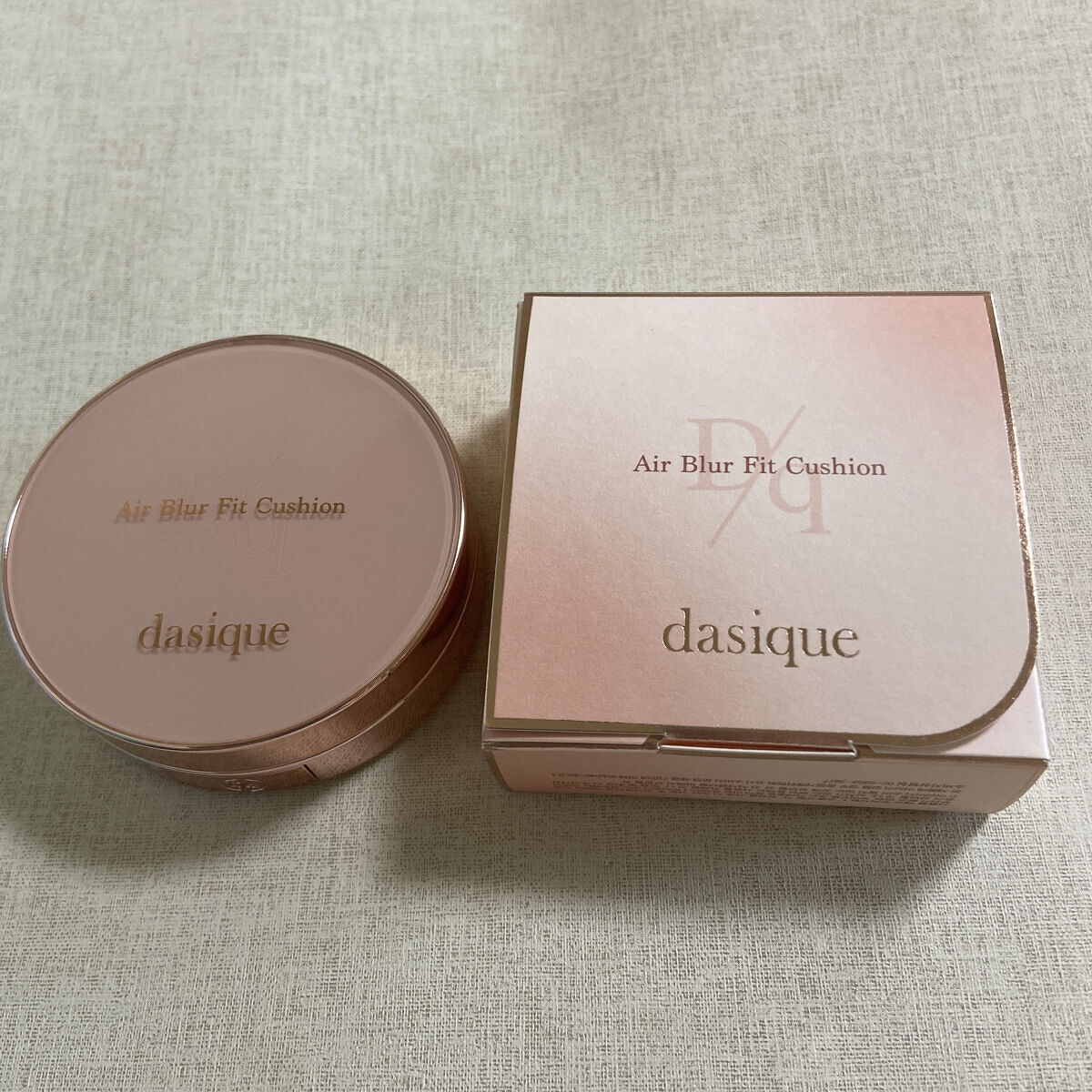 エアーブラーフィットクッション 21N ヌーディベージュ/dasique/クッションファンデーションを使ったクチコミ（1枚目）