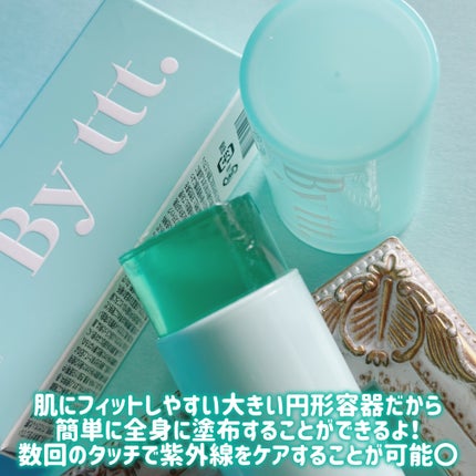 クリアサンスティック/By ttt./日焼け止めスティックを使ったクチコミ(4枚目)