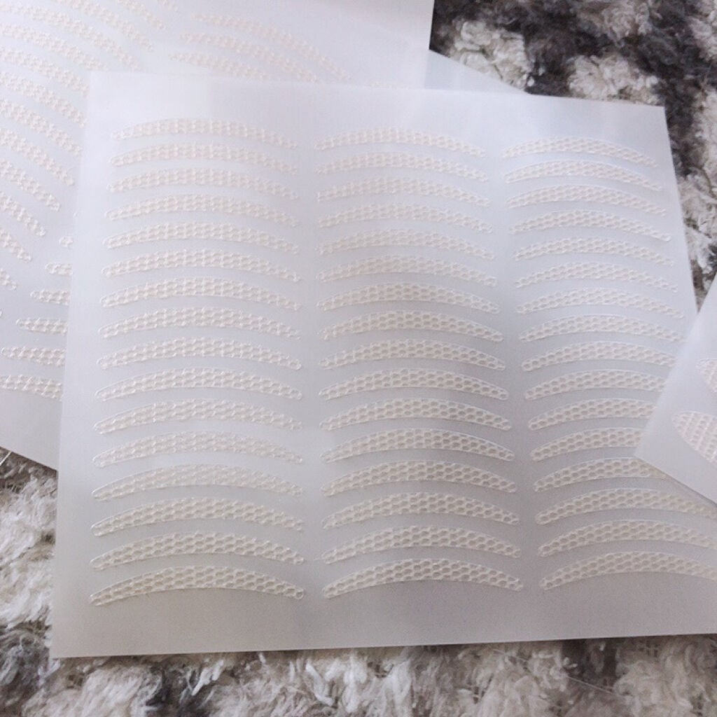 LJ メッシュシートでこっそりふたえ/LOUJENE/メイクアップキットを使ったクチコミ(4枚目)