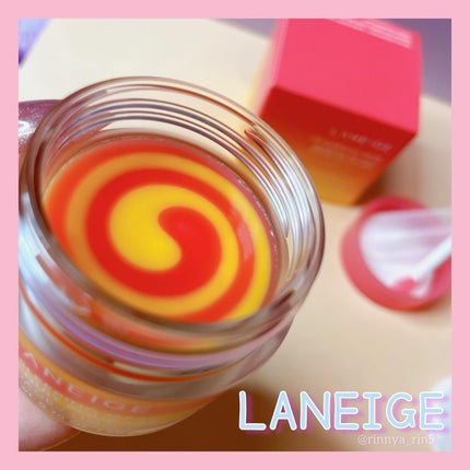 リップスリーピングマスク ピンクレモネード/LANEIGE/リップマスクを使ったクチコミ(5枚目)