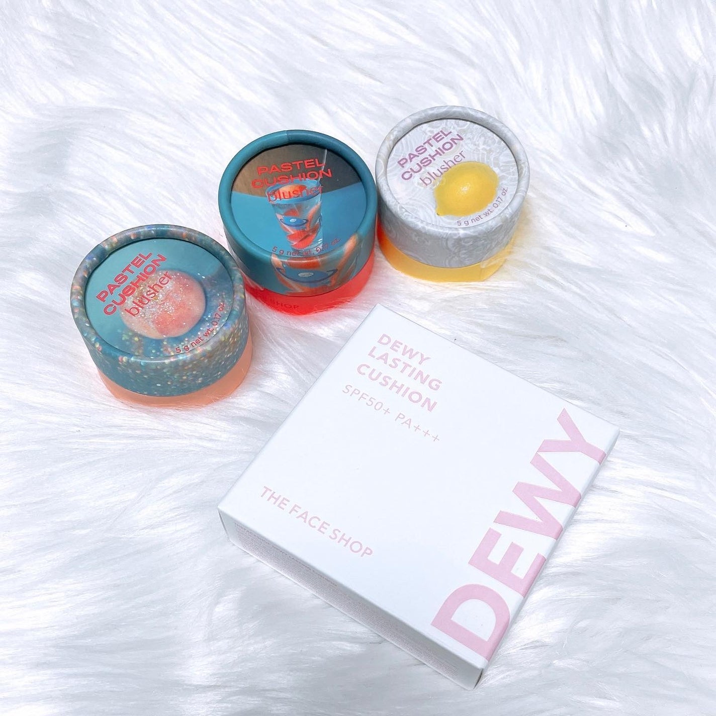 パステルクッションブラッシャー/THE FACE SHOP/パウダーチークを使ったクチコミ(10枚目)
