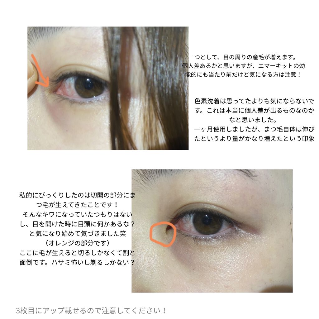 EMAKED（エマーキット）/水橋保寿堂製薬/まつげ美容液を使ったクチコミ（2枚目）