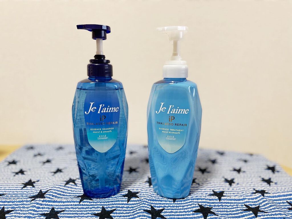 iP タラソリペア 補修美容液シャンプー/補修美容液トリートメント (ディープモイスト)/Je l'aime/市販シャンプーを使ったクチコミ(1枚目)
