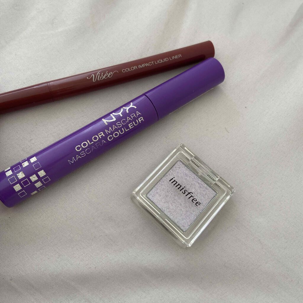 カラーマスカラ/NYX Professional Makeup/マスカラを使ったクチコミ（2枚目）