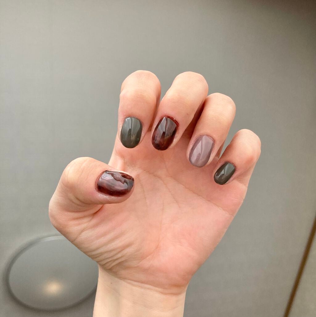 ジェルネイル(ライト対応)/セリア/ジェルネイルを使ったクチコミ(1枚目)