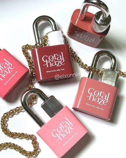 グロウロックゼリーティント/Coralhaze/リップティントを使ったクチコミ(1枚目)