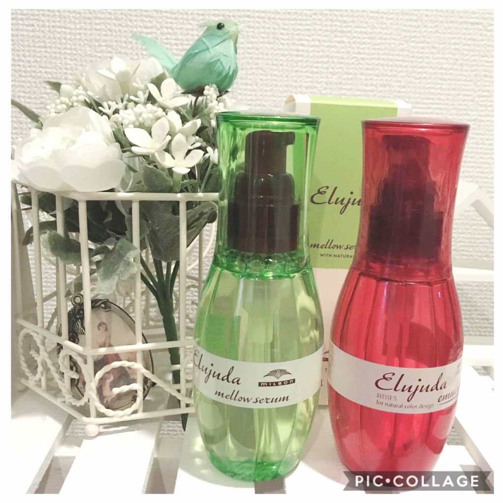 エルジューダ メロウセラム/エルジューダ/ヘアオイルを使ったクチコミ（1枚目）