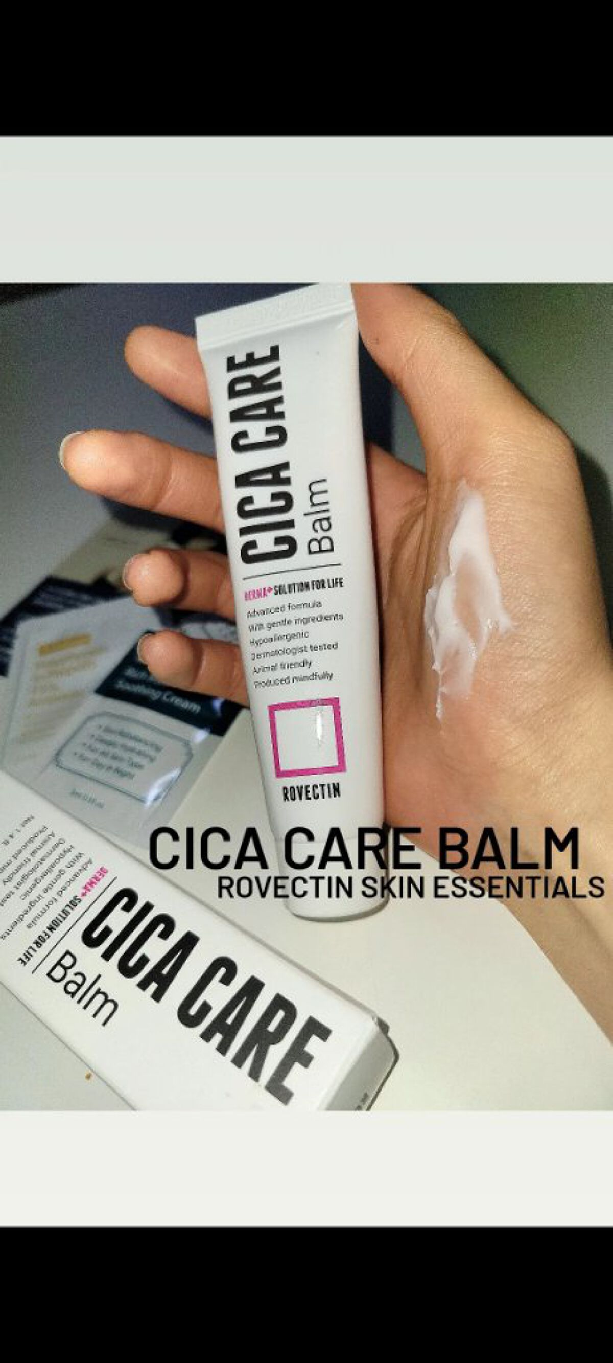 CICAケアバーム/ロベクチン/フェイスクリームを使ったクチコミ（1枚目）