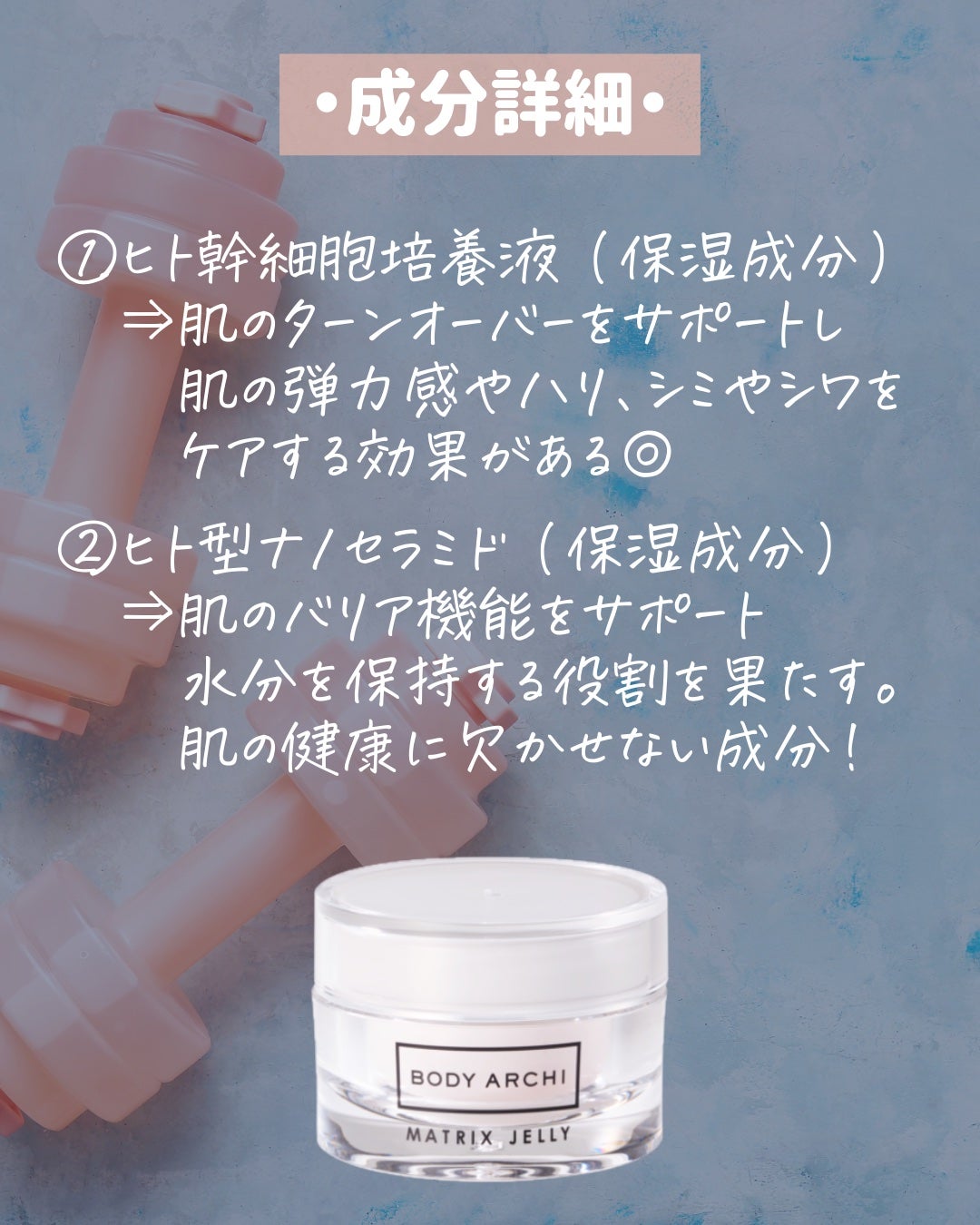 ボディアーキマトリックスジェリー/BODY ARCHI (ボディアーキ)/その他スキンケアを使ったクチコミ(3枚目)