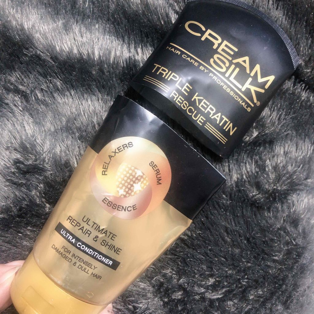 クリームシルク/ユニリーバ(海外)/洗い流すヘアトリートメントを使ったクチコミ(1枚目)