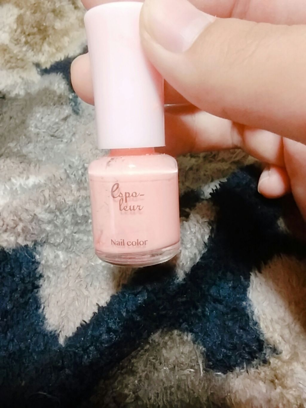 ダイソー エスポルール ネイルポリッシュ/エスポルール/マニキュアを使ったクチコミ（2枚目）