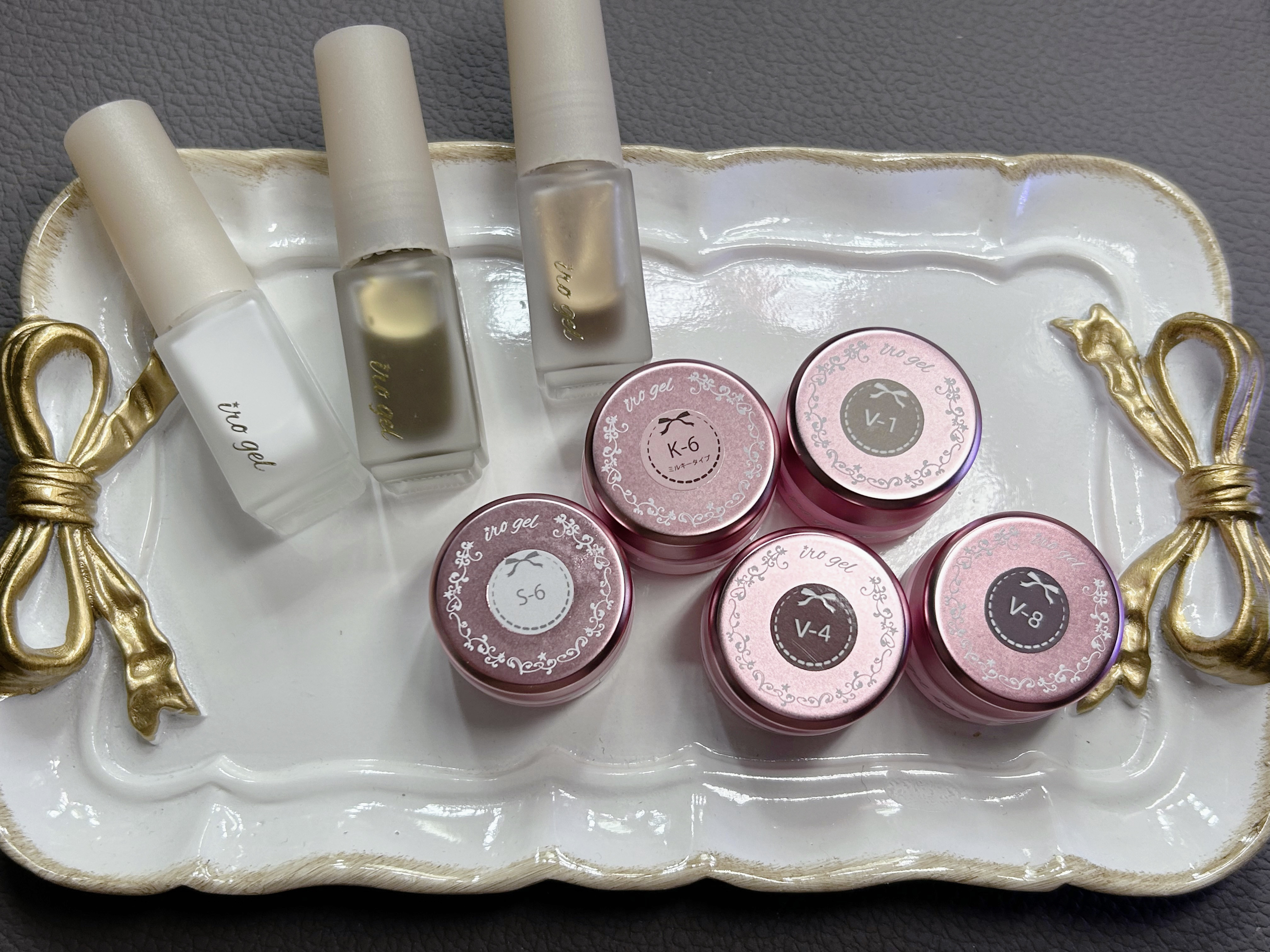 ミルキーカラー カラージェル K-6 チェリーブロッサム/irogel(イロジェル)/ジェルネイルを使ったクチコミ（2枚目）