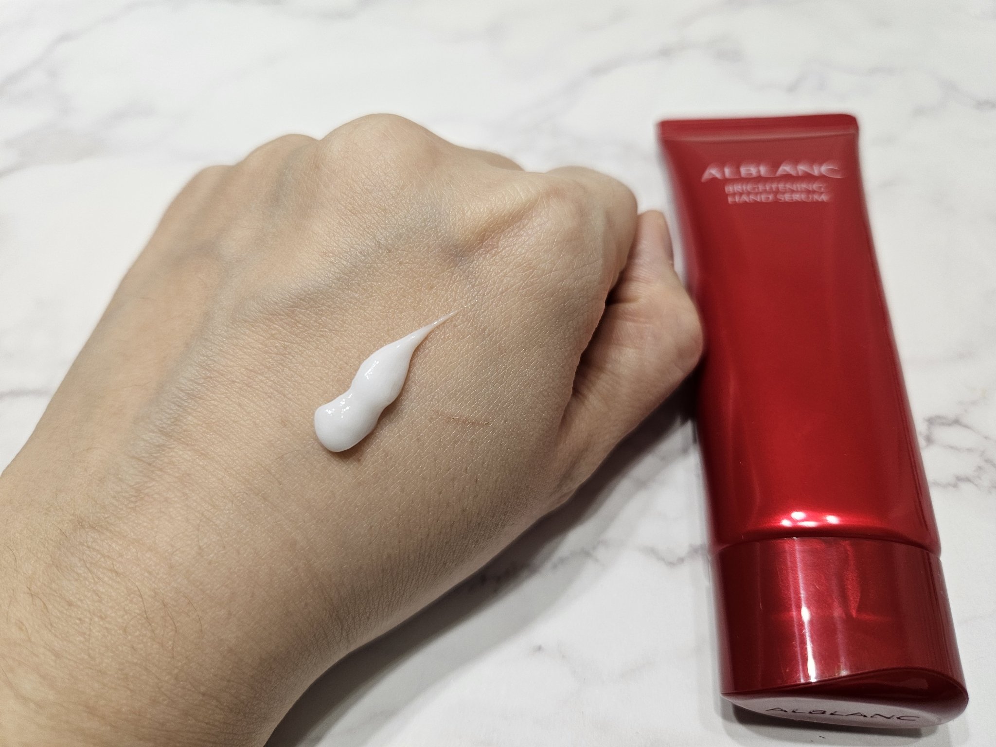 ブライトニングハンドセラム/ALBLANC/ハンドクリームを使ったクチコミ（3枚目）