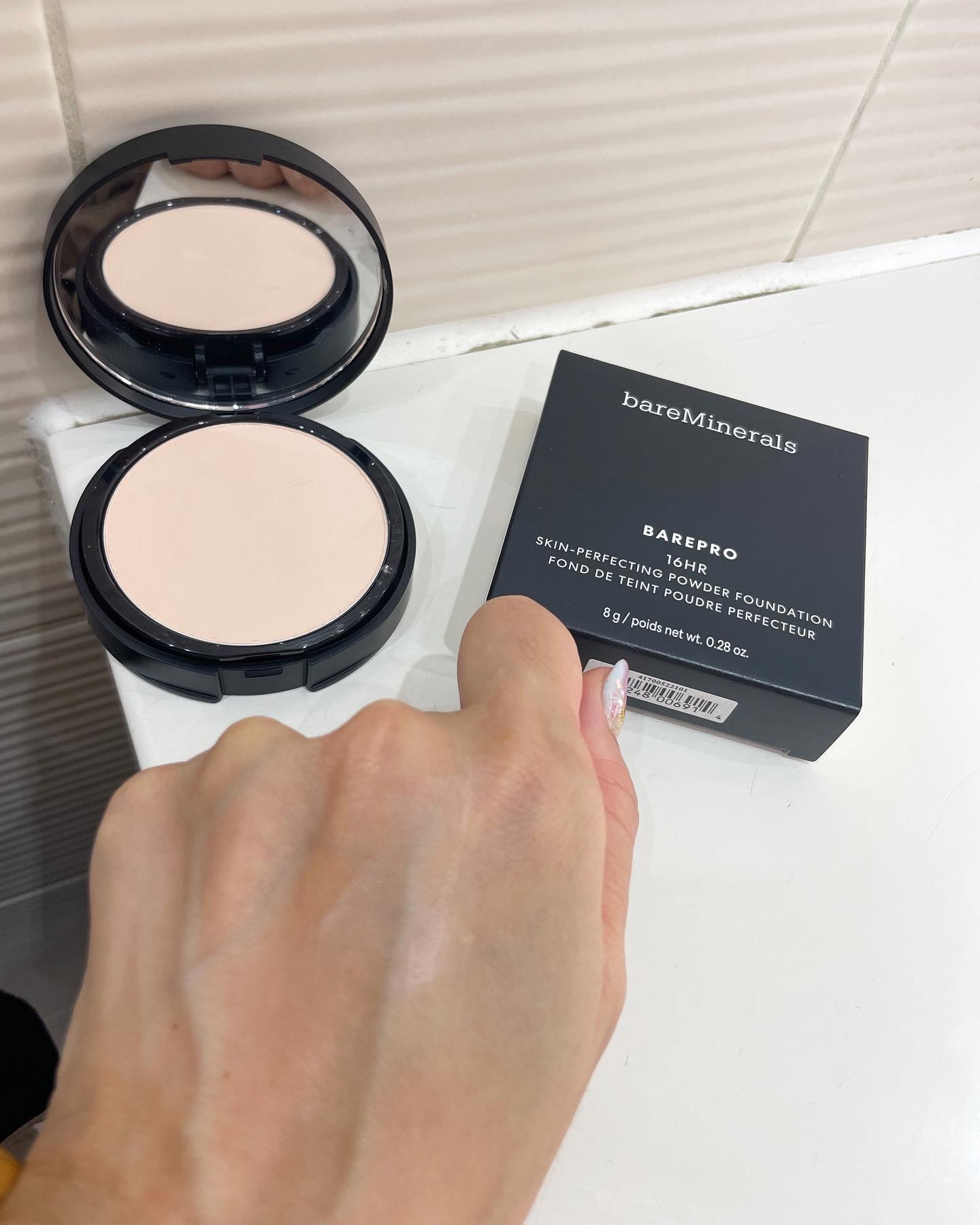 ベアプロ 16HR パウダー ファンデーション フェア 10 ニュートラル/bareMinerals/パウダーファンデーションを使ったクチコミ（3枚目）