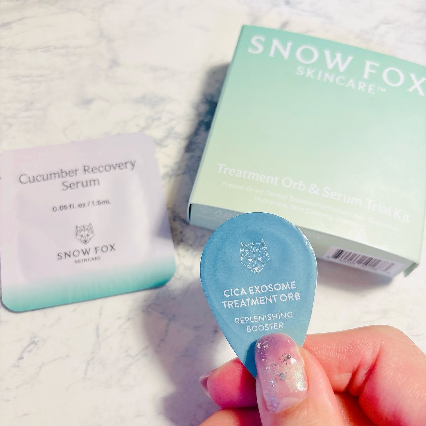 リカバリー ブースターボール/SNOW FOX SKINCARE/美容液を使ったクチコミ(3枚目)