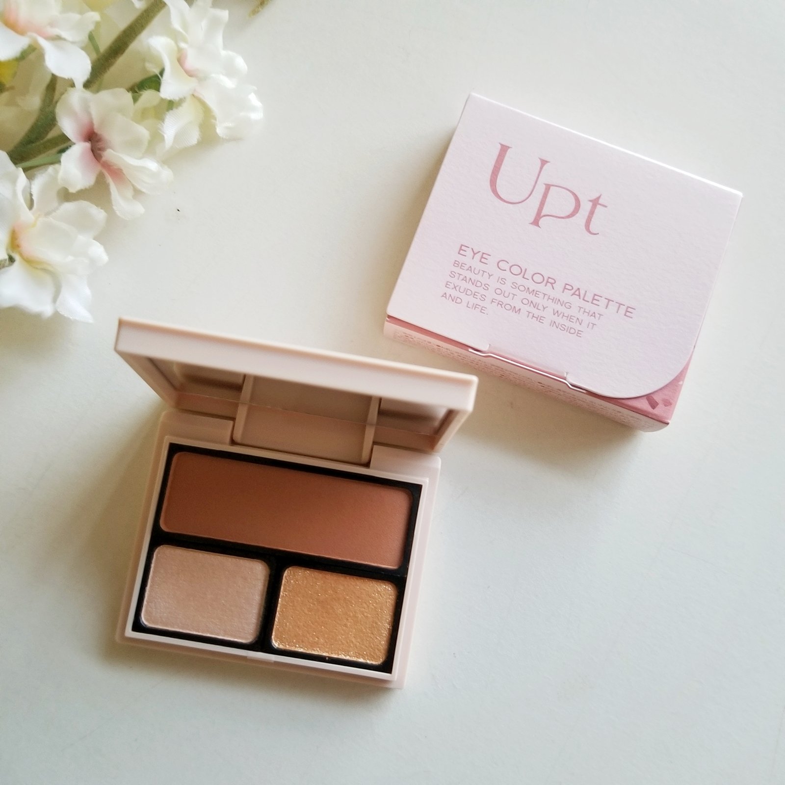 アイカラーパレット 01 アンバーモア/Upt/アイシャドウパレットを使ったクチコミ（1枚目）