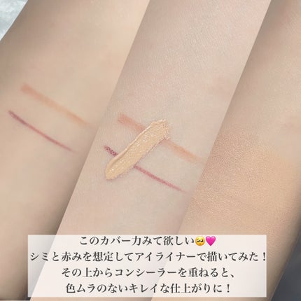 ミネラルインナートリートメントリキッドコンシーラー/エトヴォス/リキッドコンシーラーを使ったクチコミ(7枚目)