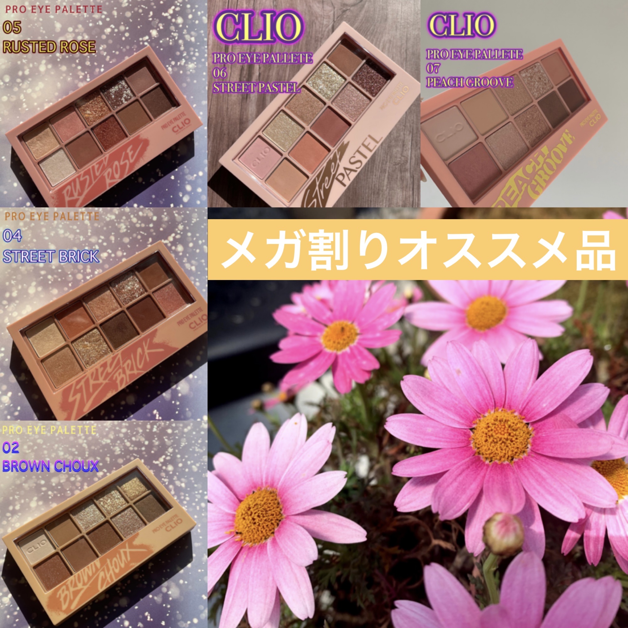 プロ アイ パレット/CLIO/アイシャドウパレットを使ったクチコミ（1枚目）