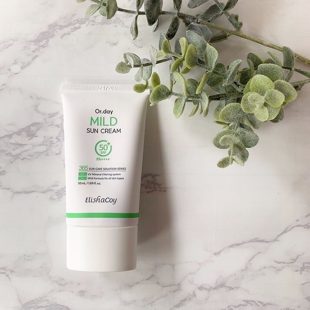 Or.day マイルドサンクリーム/Elishacoy/日焼け止めクリームを使ったクチコミ（1枚目）