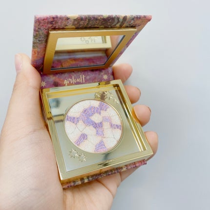 山海シリーズ グロウハイライト&チーク/GirlCult/パウダーハイライトを使ったクチコミ(2枚目)