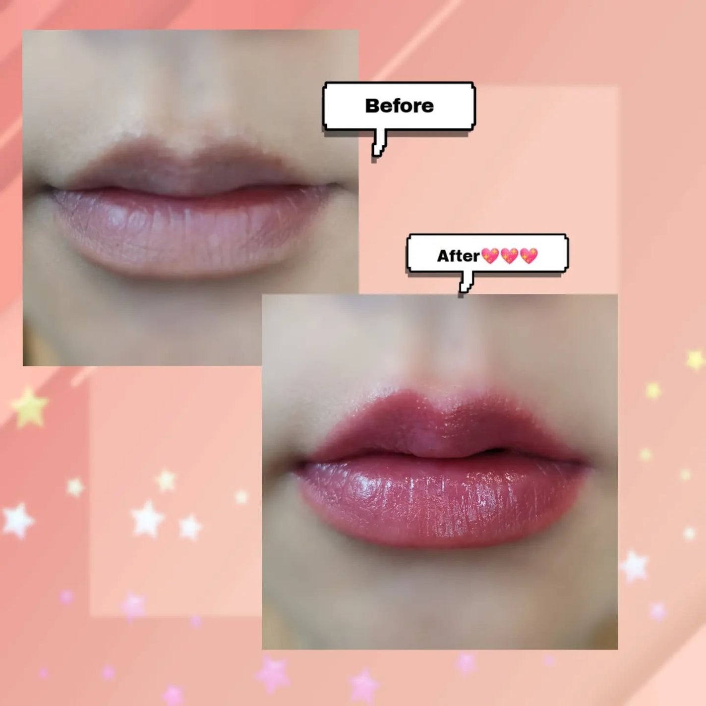 MELTING CHANGE PLUMPING BALM/keybo/口紅を使ったクチコミ(2枚目)