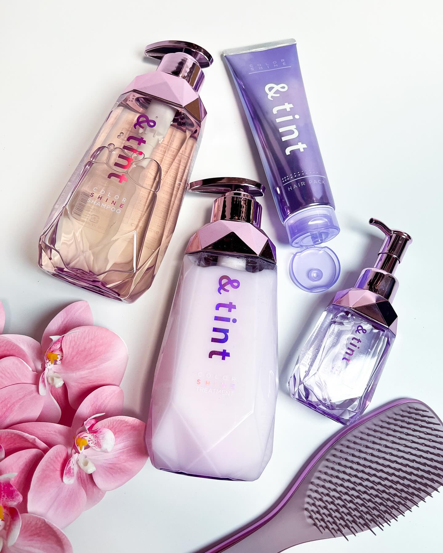 アンドティント カラーシャイン シャンプー/ヘアトリートメント/&tint/市販シャンプーを使ったクチコミ（3枚目）