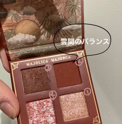 シャドーフラッシュ /MAJOLICA MAJORCA/アイシャドウパレットを使ったクチコミ(6枚目)