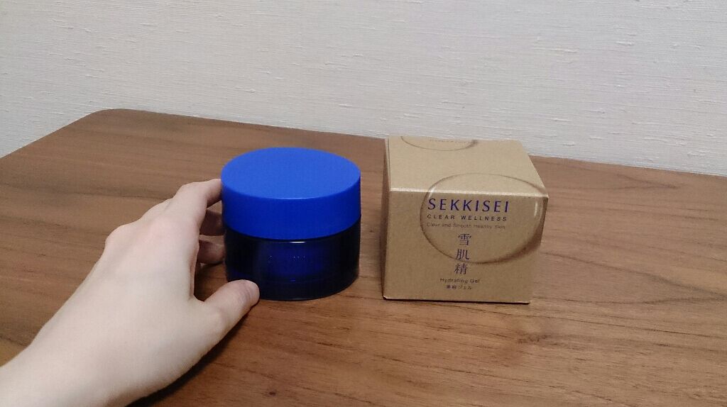 クリアウェルネス ハイドレイティング ジェル/雪肌精/フェイスクリームを使ったクチコミ（1枚目）