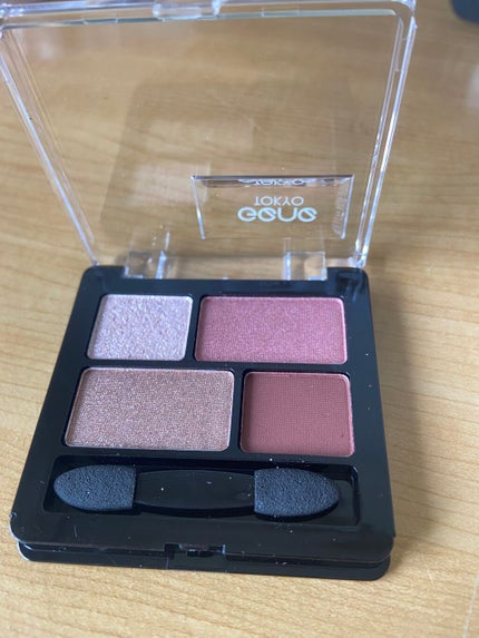 リラクシーアイシャドウ/GENE TOKYO/アイシャドウパレットを使ったクチコミ(4枚目)