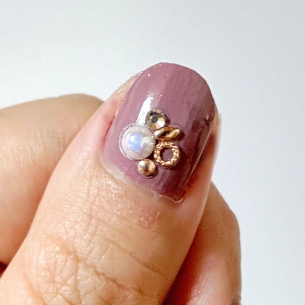 ネイルシール/DAISO/ネイルシールを使ったクチコミ（3枚目）