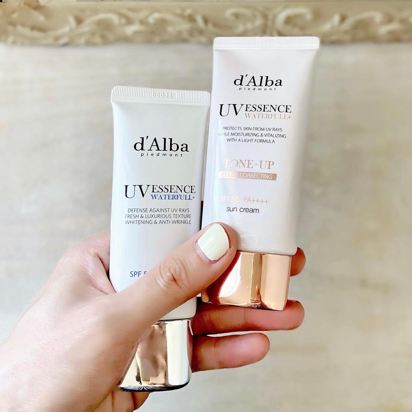 ダルバ ウォータフル エッセンス サンクリーム/ダルバ/日焼け止めクリームを使ったクチコミ(1枚目)