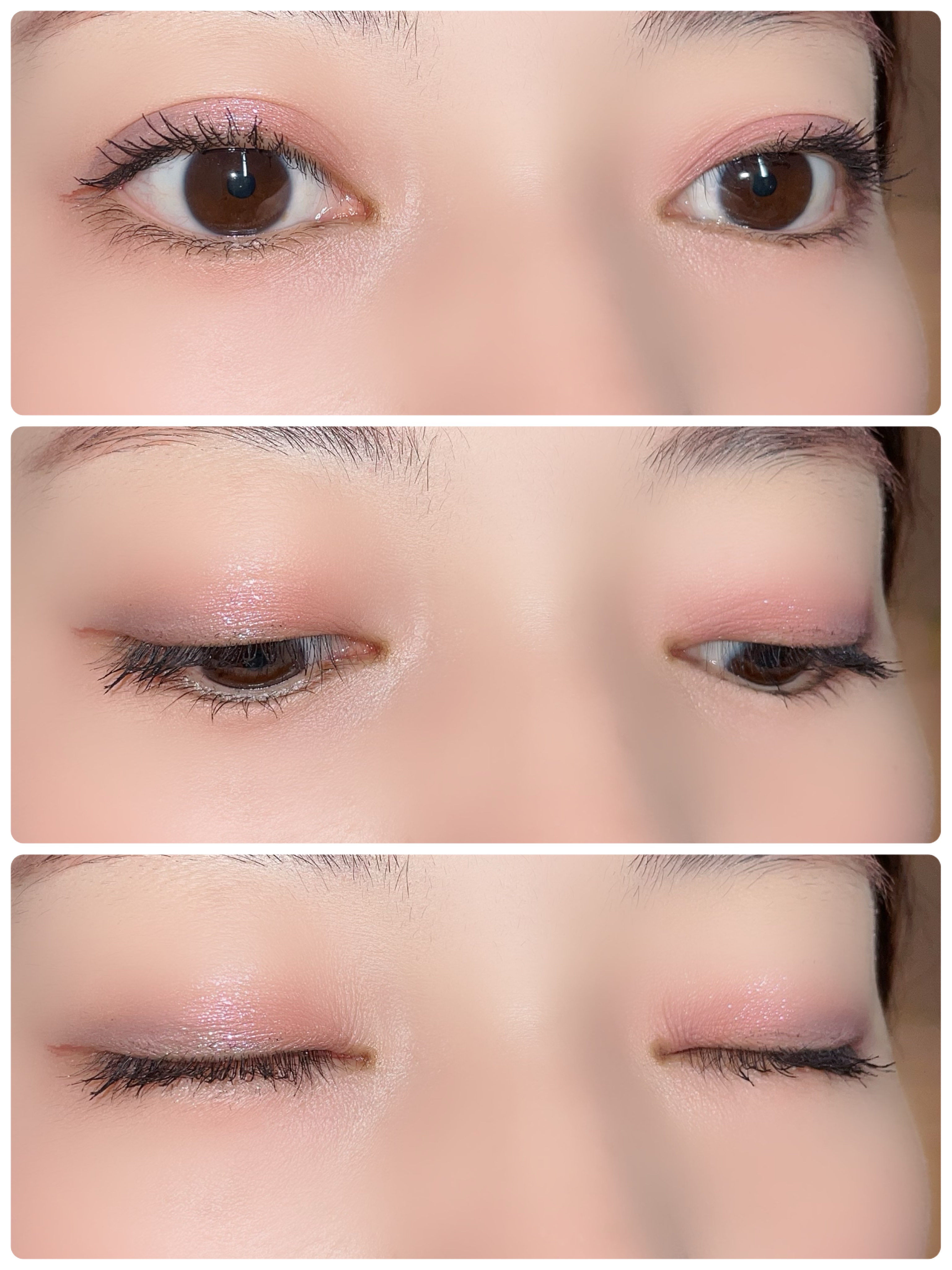 ストロベリーロココ アイシャドウパレット 04 シャンミスティローズ/FlowerKnows/アイシャドウパレットを使ったクチコミ（2枚目）