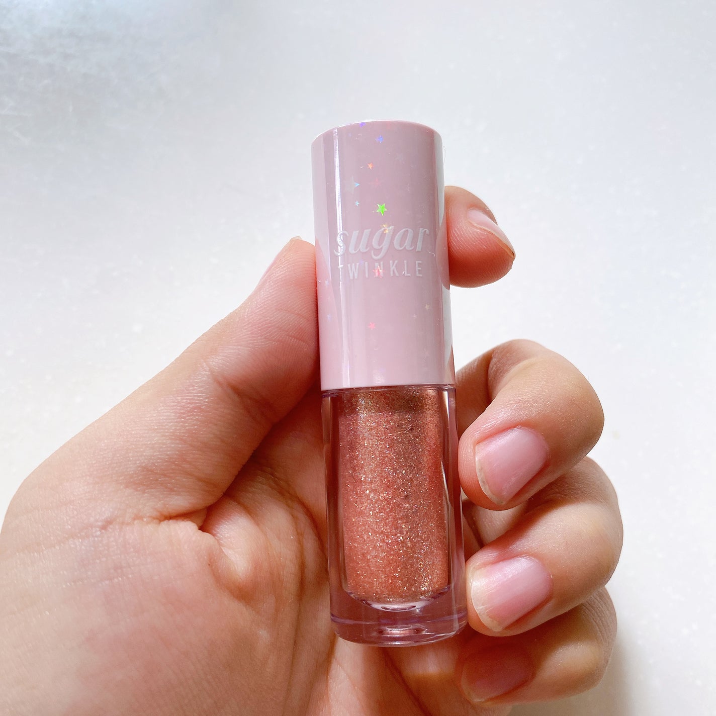 シュガー トゥインクル リキッド シャドウ/PERIPERA/リキッドアイシャドウを使ったクチコミ(1枚目)