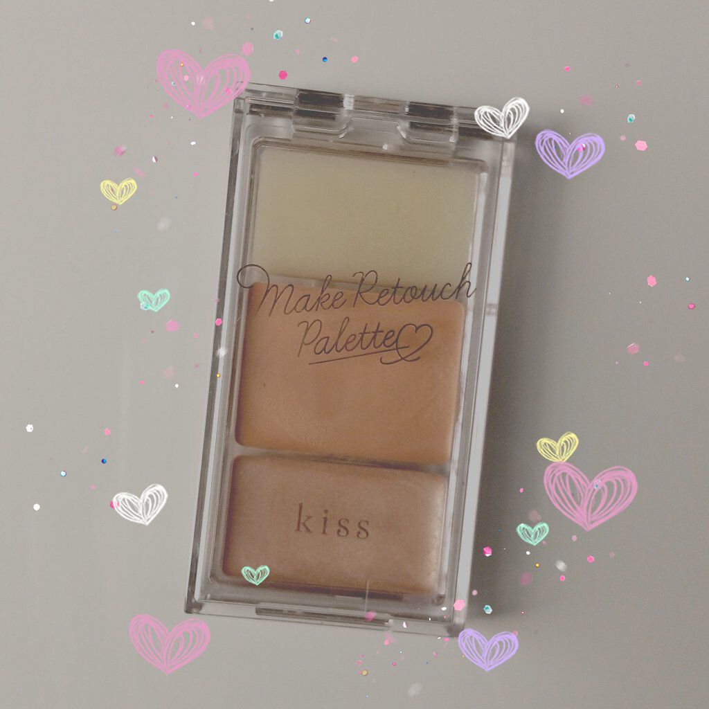 メイクリタッチパレット/KiSS/パレットコンシーラーを使ったクチコミ（3枚目）