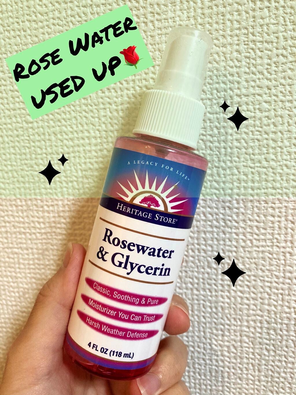 ローズペタル・ローズウォーター/Heritage consumer products(海外)/化粧水を使ったクチコミ(1枚目)