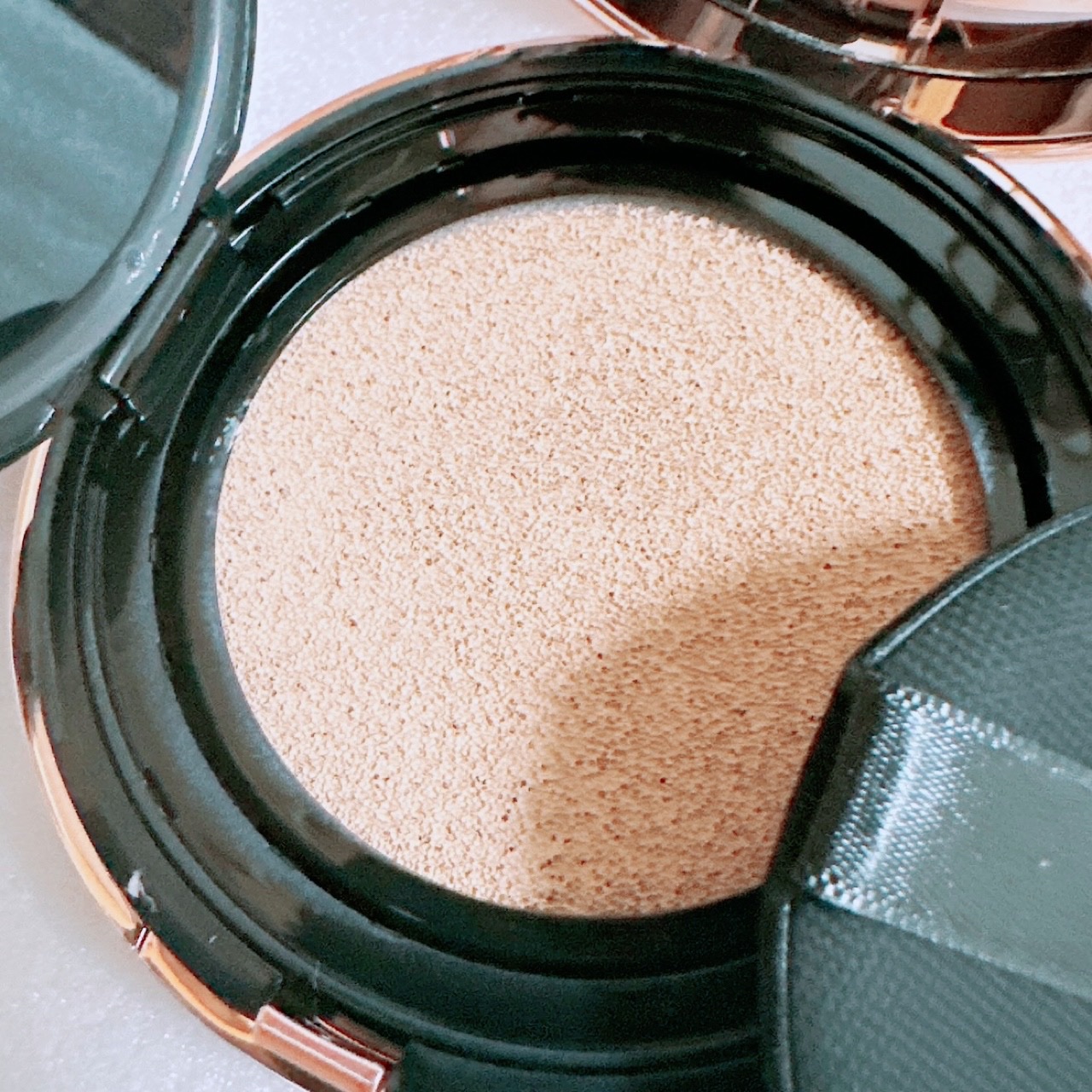 シピシピ フィットスキンクッション 03 ミディアムベージュ/CipiCipi/クッションファンデーションを使ったクチコミ（2枚目）