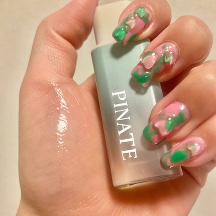 ナチュラルブルームリップオイルセラム 3色セット/PINATE/リップグロスを使ったクチコミ(2枚目)