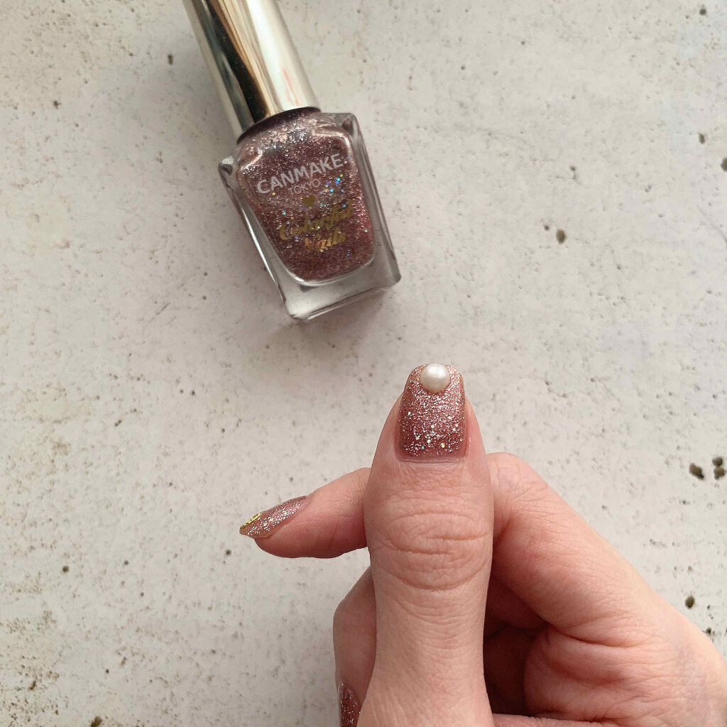 カラフルネイルズ/キャンメイク/マニキュアを使ったクチコミ（3枚目）