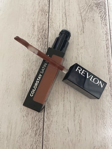 カラーステイ サテン インク/REVLON/口紅を使ったクチコミ（1枚目）