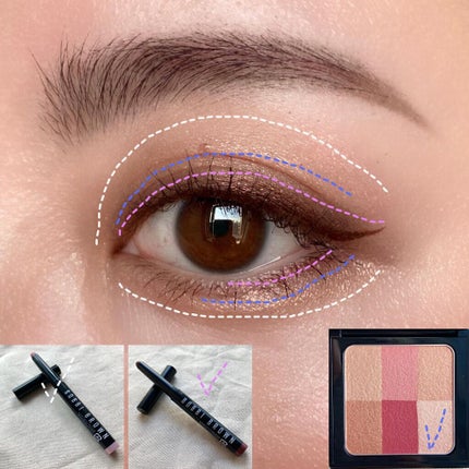 ロングウェア クリーム シャドウ スティック/BOBBI BROWN/スティックアイシャドウを使ったクチコミ(4枚目)