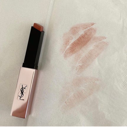 ルージュ ピュールクチュール ザ スリム グロウマット/YVES SAINT LAURENT BEAUTE/口紅を使ったクチコミ(9枚目)