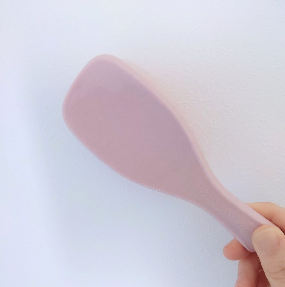 タングルティーザー ザ・アルティメットディタングラー ミニ ピーチフロスト/TANGLE TEEZER/ヘアブラシを使ったクチコミ（2枚目）