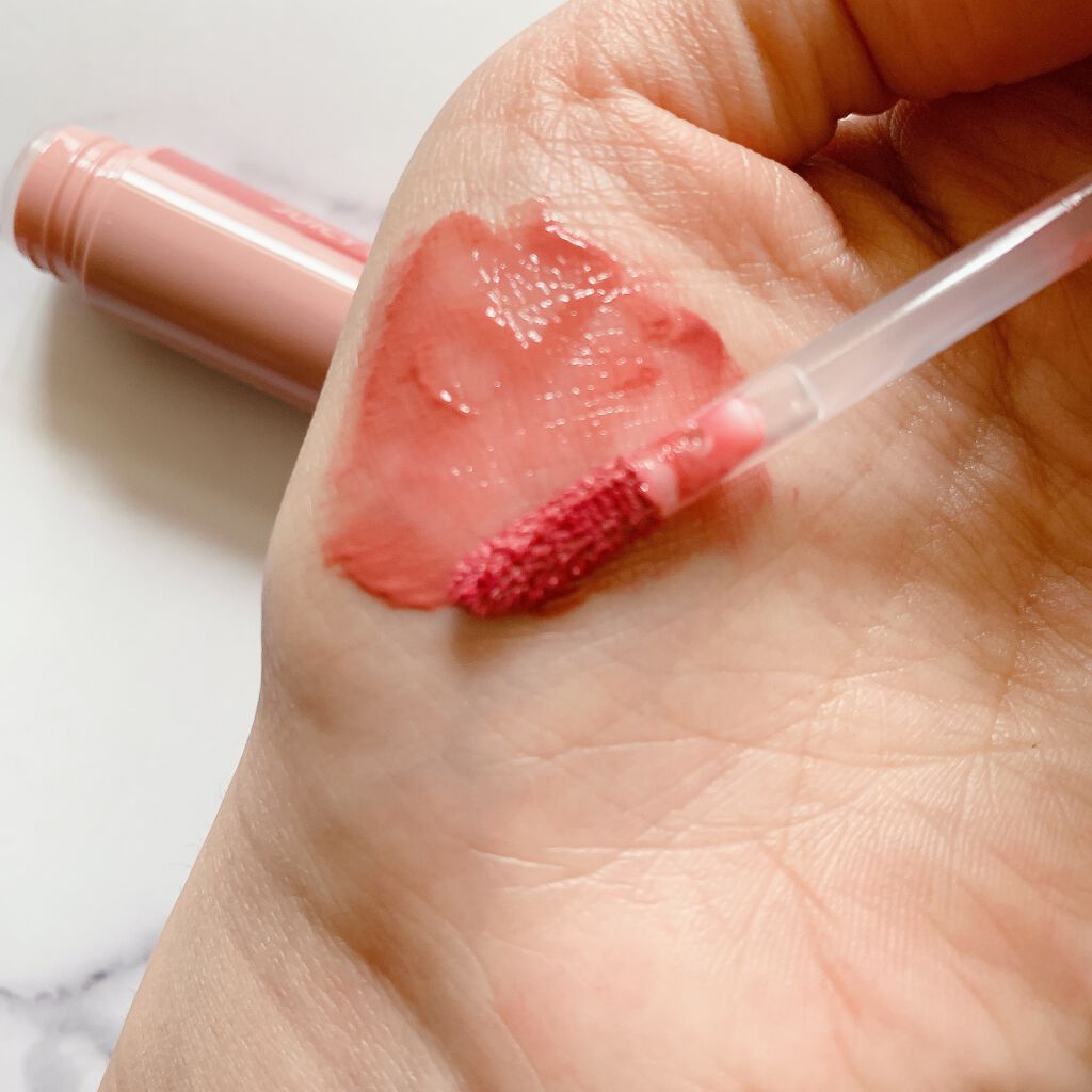 ジューシーラスティングティント/rom&nd/リップティントを使ったクチコミ(3枚目)