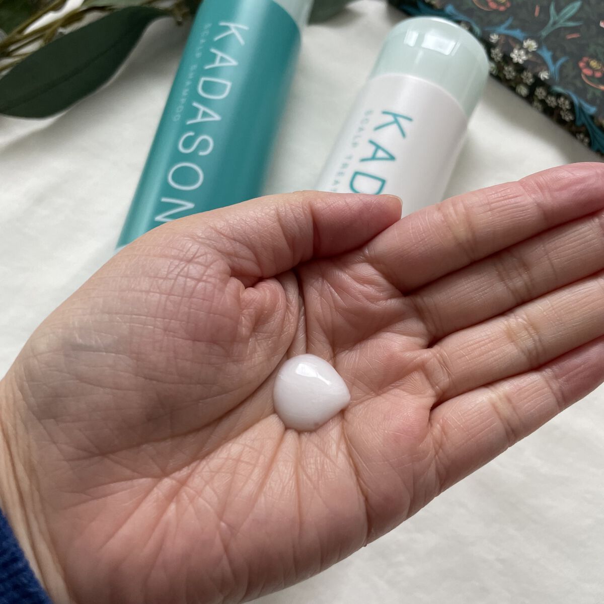 薬用スカルプシャンプー/トリートメント/KADASON (カダソン)/市販シャンプーを使ったクチコミ（3枚目）