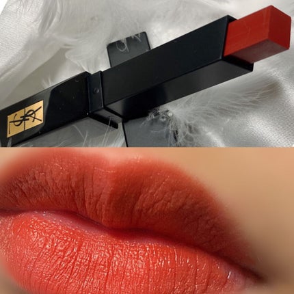 ルージュ ピュールクチュール ザ スリム ベルベットラディカル/YVES SAINT LAURENT BEAUTE/口紅を使ったクチコミ(7枚目)
