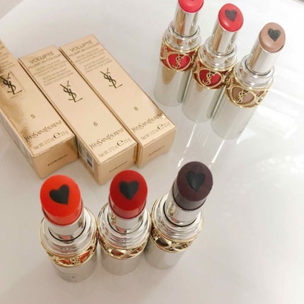 ヴォリュプテ プランプインカラー/YVES SAINT LAURENT BEAUTE/口紅を使ったクチコミ(1枚目)