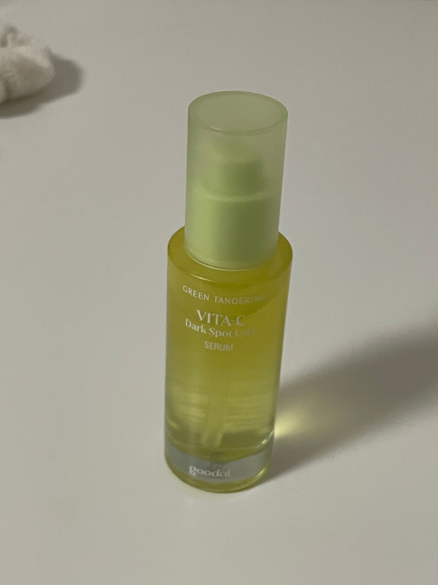 グリーンタンジェリン ビタC ダークスポットケアセラム/goodal/美容液を使ったクチコミ(1枚目)