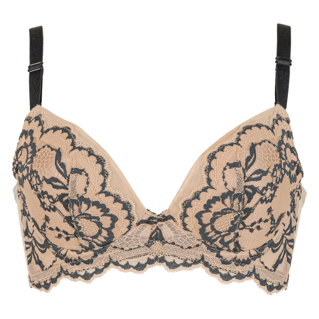 SELFIT BRA ヌーディブラック