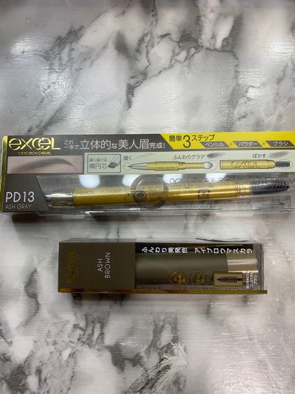 カラーオン アイブロウ/excel/眉マスカラを使ったクチコミ(1枚目)